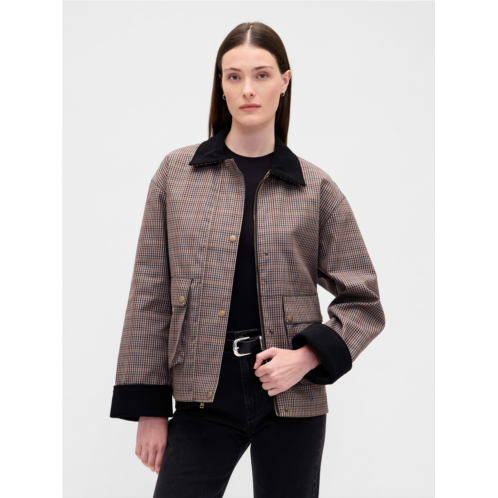 Gap Plaid Barn Jacket