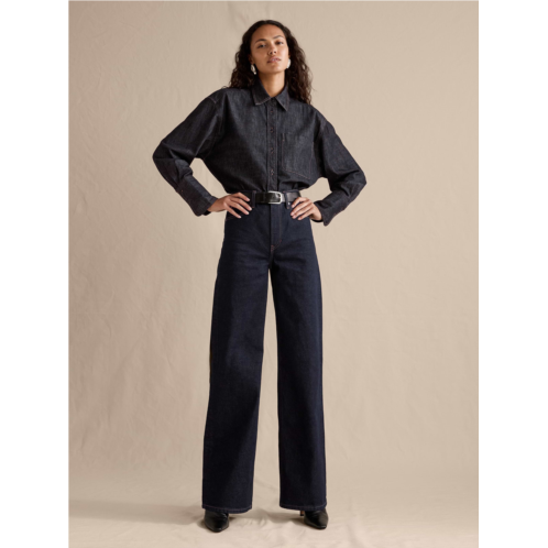 Bananarepublic The Icon Classic Wide-Leg Jean