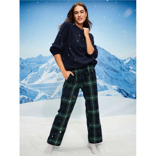 OldNavy Mid-Rise Plaid Flannel Pajama Pants for Women