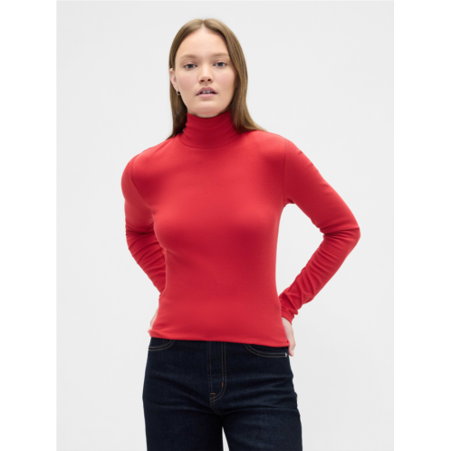 Gap Ribbed Turtleneck T-Shirt