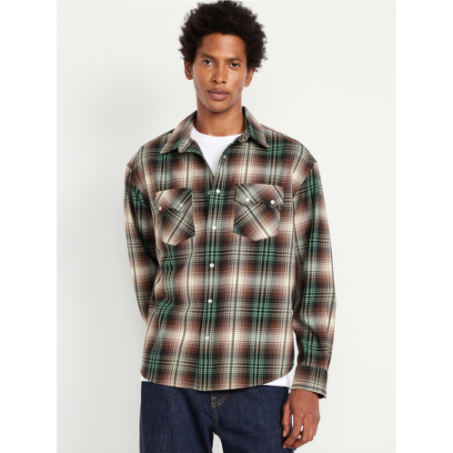 OldNavy Plaid Western Shirt
