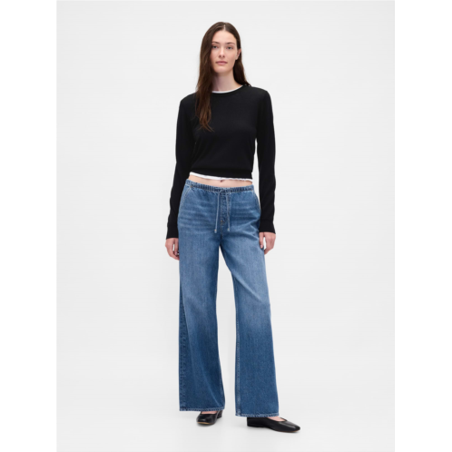 Gap Low Rise UltraSoft Easy 90s Loose Jeans