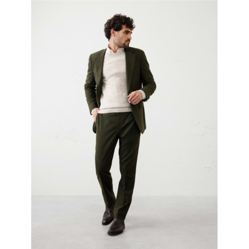 bananarepublic Flannel Herringbone Suit Trouser