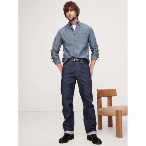 Bananarepublic Standard-Fit Chambray Shirt
