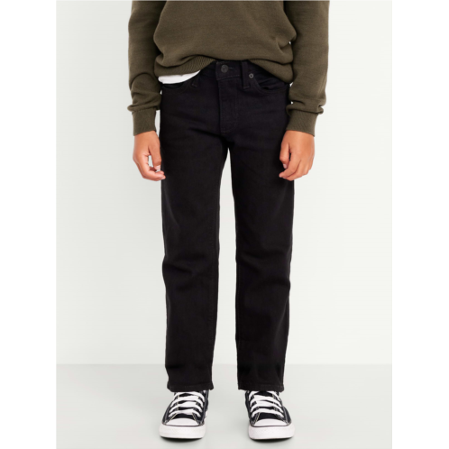 OldNavy Straight-Leg Built-In Flex Black Jeans for Boys