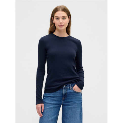 Gap Ribbed Crewneck T-Shirt