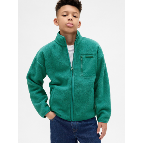 Gap Kids Relaxed Sherpa Jacket