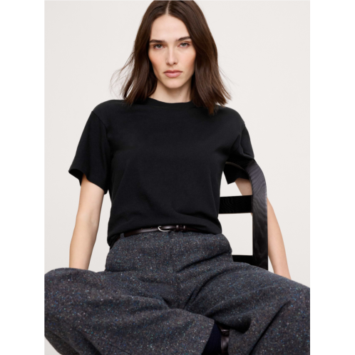 Bananarepublic Cotton Slub Boyfriend Crew-Neck T-Shirt