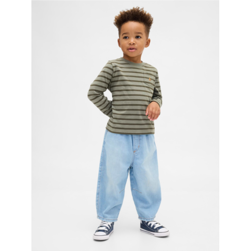 Gap Baby & Toddler Pull-On Barrel Jeans