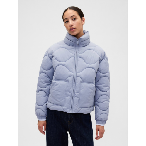 Gap Relaxed Quilted Nylon Jacket