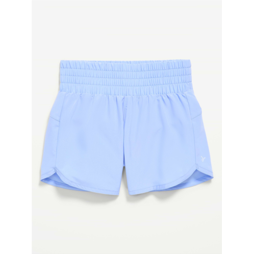 OldNavy High-Waisted Dolphin-Hem Run Shorts for Girls