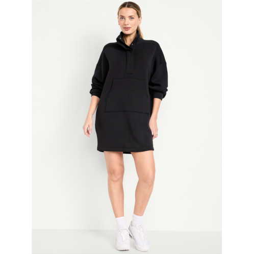 OldNavy Bounce Fleece Oversized Snap-Front Tunic