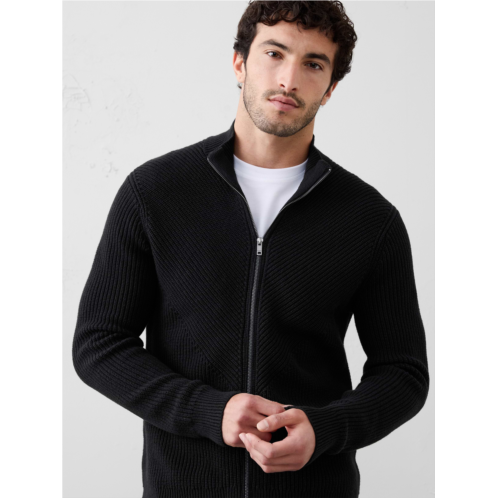 bananarepublic Fisherman Sweater Jacket