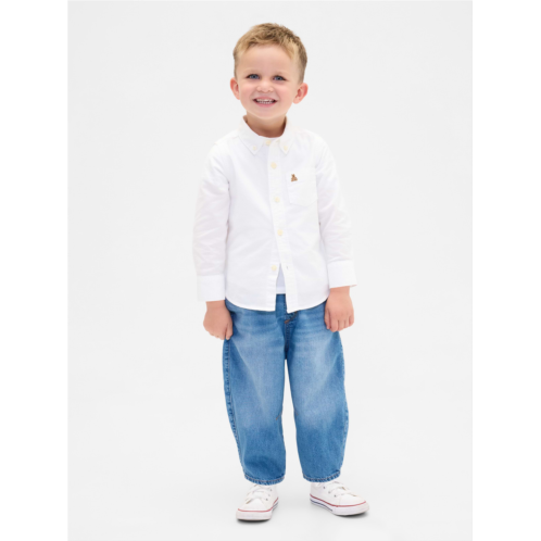 Gap Baby & Toddler Pull-on Barrel Jeans