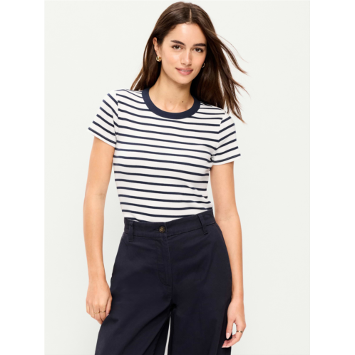 OldNavy Snug Crew-Neck Ribbed T-Shirt