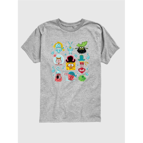 Gap Kids The Spongebob Movie Search For Squarepants Grid Short Sleeve Tee