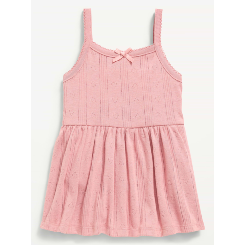 OldNavy Pointelle-Knit Bodysuit Dress for Baby