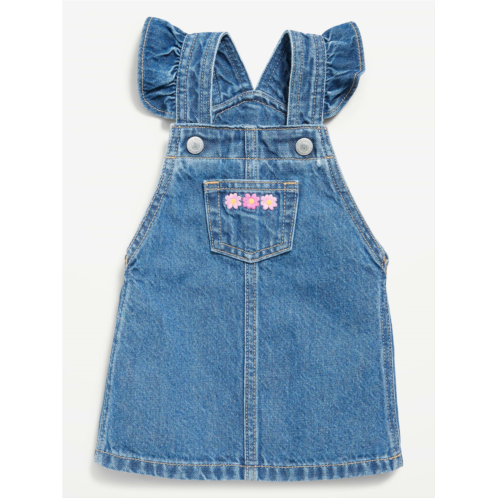 OldNavy Ruffled Pocket Jean Skirtall Dress for Baby