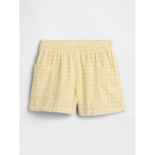 babyGap Pull-On Linen-Blend Shorts