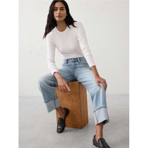 bananarepublic Brushed Ribbed T-Shirt