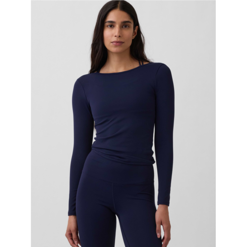 GapFit Smooth Boatneck T-Shirt