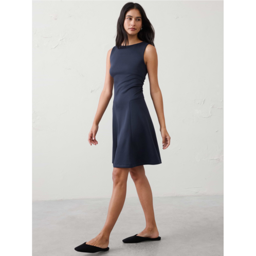 bananarepublic Soft Touch Shirred-Waist Knee-Length Dress