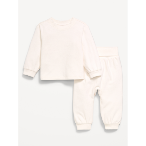 OldNavy Cozy-Knit Long-Sleeve Top and Leggings Set for Baby