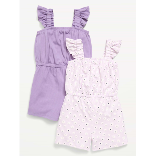 OldNavy Sleeveless Romper 2-Pack for Toddler Girls