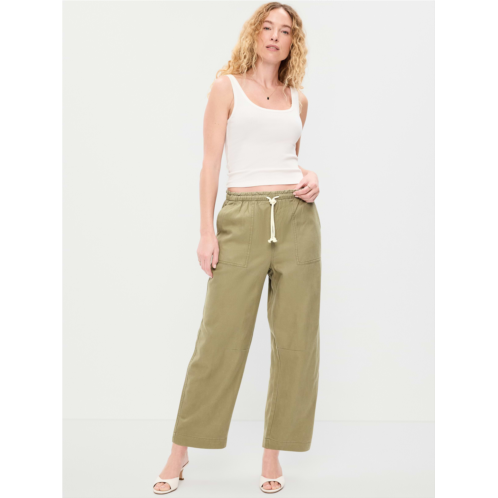 OldNavy High-Waisted Utility Ankle Pants