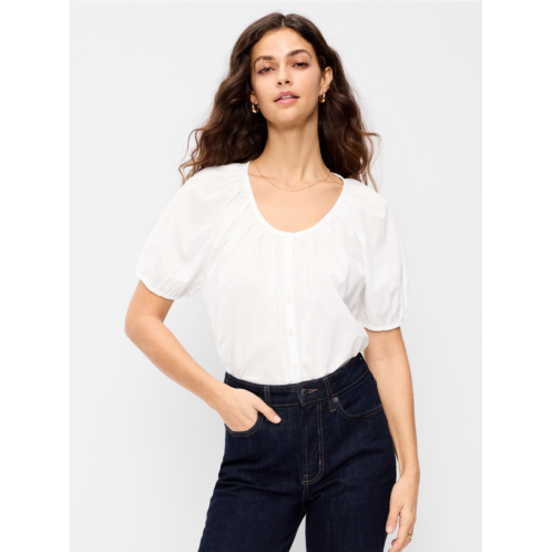 OldNavy Airy Button-Down Top