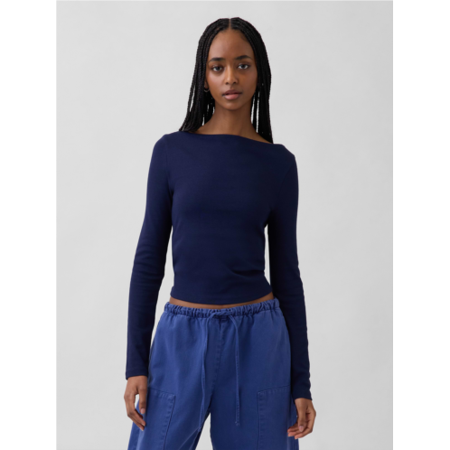 Gap Modern Boatneck T-Shirt