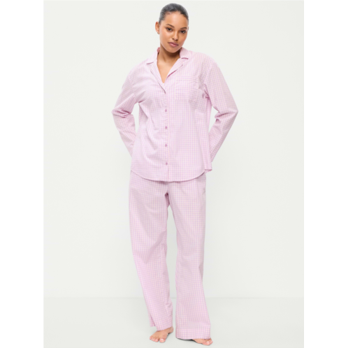 OldNavy Poplin Pajama Pant Set