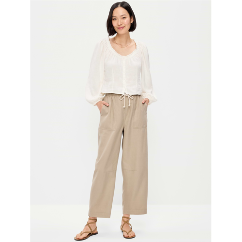 OldNavy High-Waisted Utility Ankle Pants