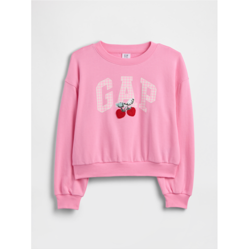 Gap Kids Oversized Wedge Graphic Sweatshirt