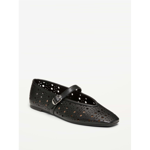 OldNavy Perforated Mary Jane Ballet Flats for Women