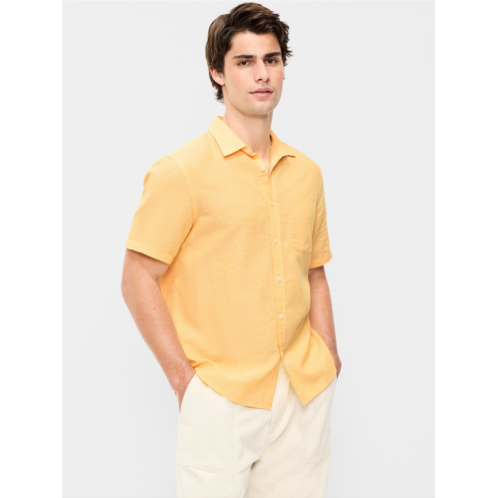 OldNavy Classic Fit Everyday Linen-Blend Shirt