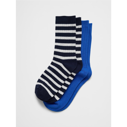 bananarepublic Striped Trouser Socks (2 Pack)