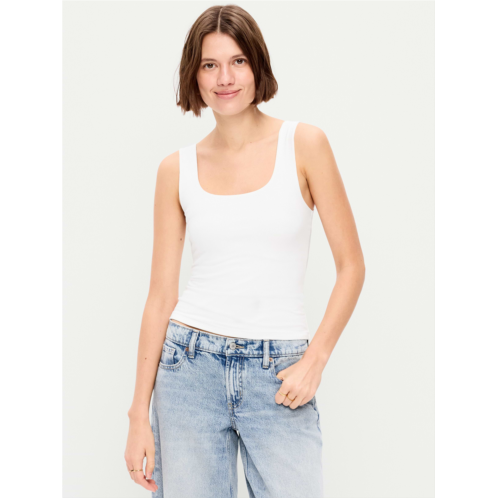 OldNavy Hug Double-Layer Scoop-Neck Tank Top