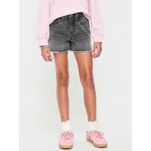 OldNavy High-Waisted Frayed-Hem Jean Shorts for Girls