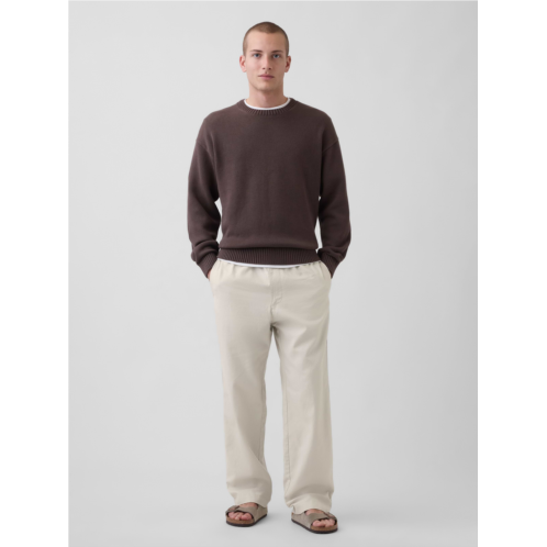 Gap Linen-Cotton Relaxed Taper Easy Pants