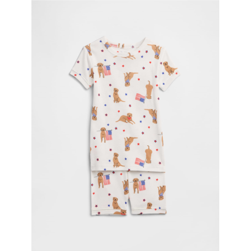 Kids & babyGap Americana Dog PJ Set