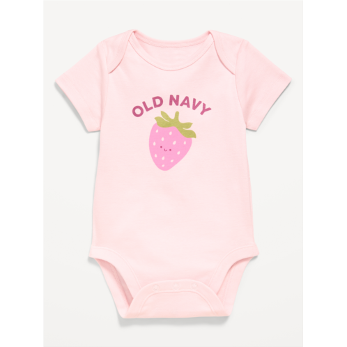 OldNavy Short-Sleeve Logo-Graphic Bodysuit for Baby
