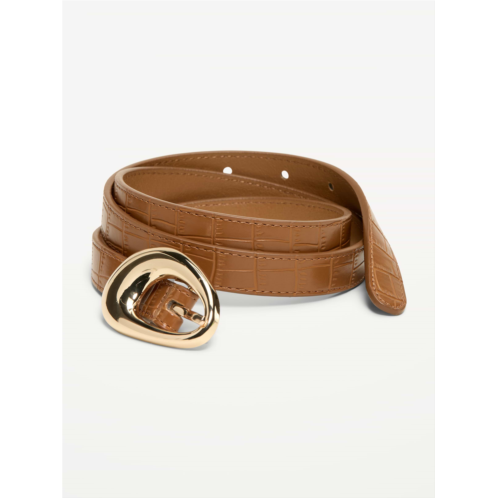 OldNavy Sculptural Buckle Belt