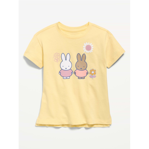 OldNavy Miffy Oversized Graphic Tunic T-Shirt for Toddler Girls