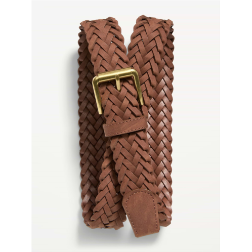 OldNavy Braided Faux-Suede Belt for Men