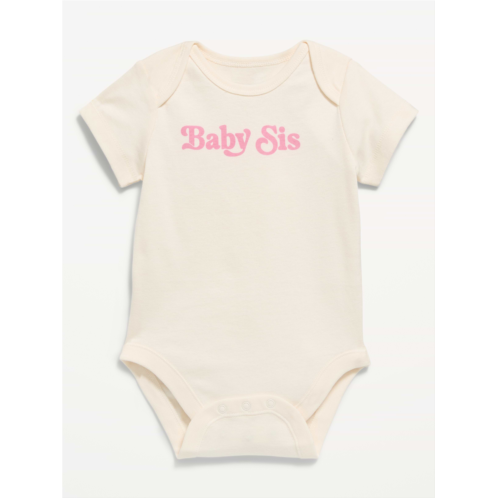 OldNavy Short-Sleeve Graphic Bodysuit for Baby