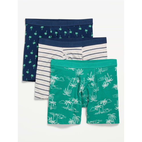 OldNavy Printed Boxer-Brief Underwear 3-Pack -- 6.25-inch inseam