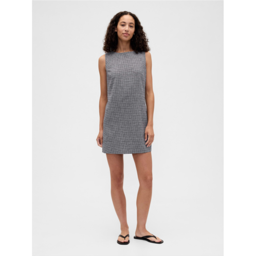 Gap Linen-Blend Apron Mini Dress