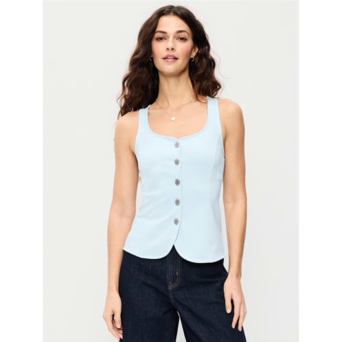 OldNavy Sleeveless Button-Down Top
