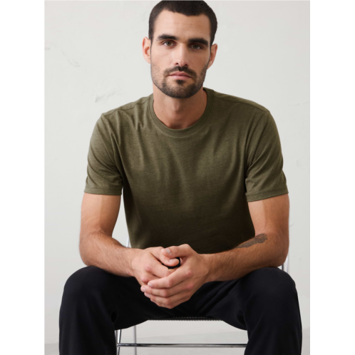 bananarepublic Standard-Fit Premium Wash Crew-Neck T-Shirt